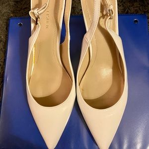 Women’s White Marc Fisher High Heel Shoes